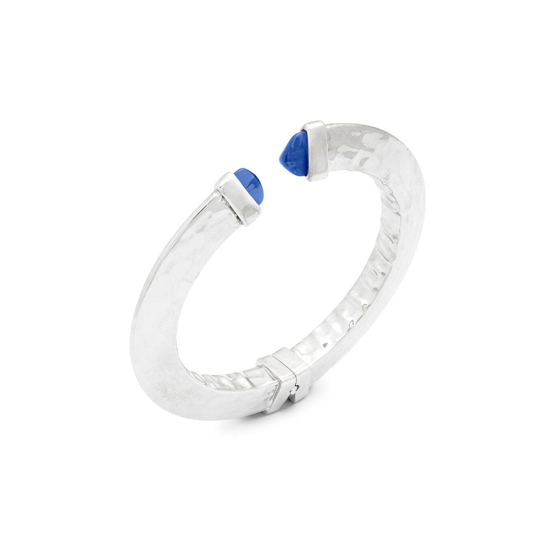 Giovanni Raspini-armband blauw mes 12290