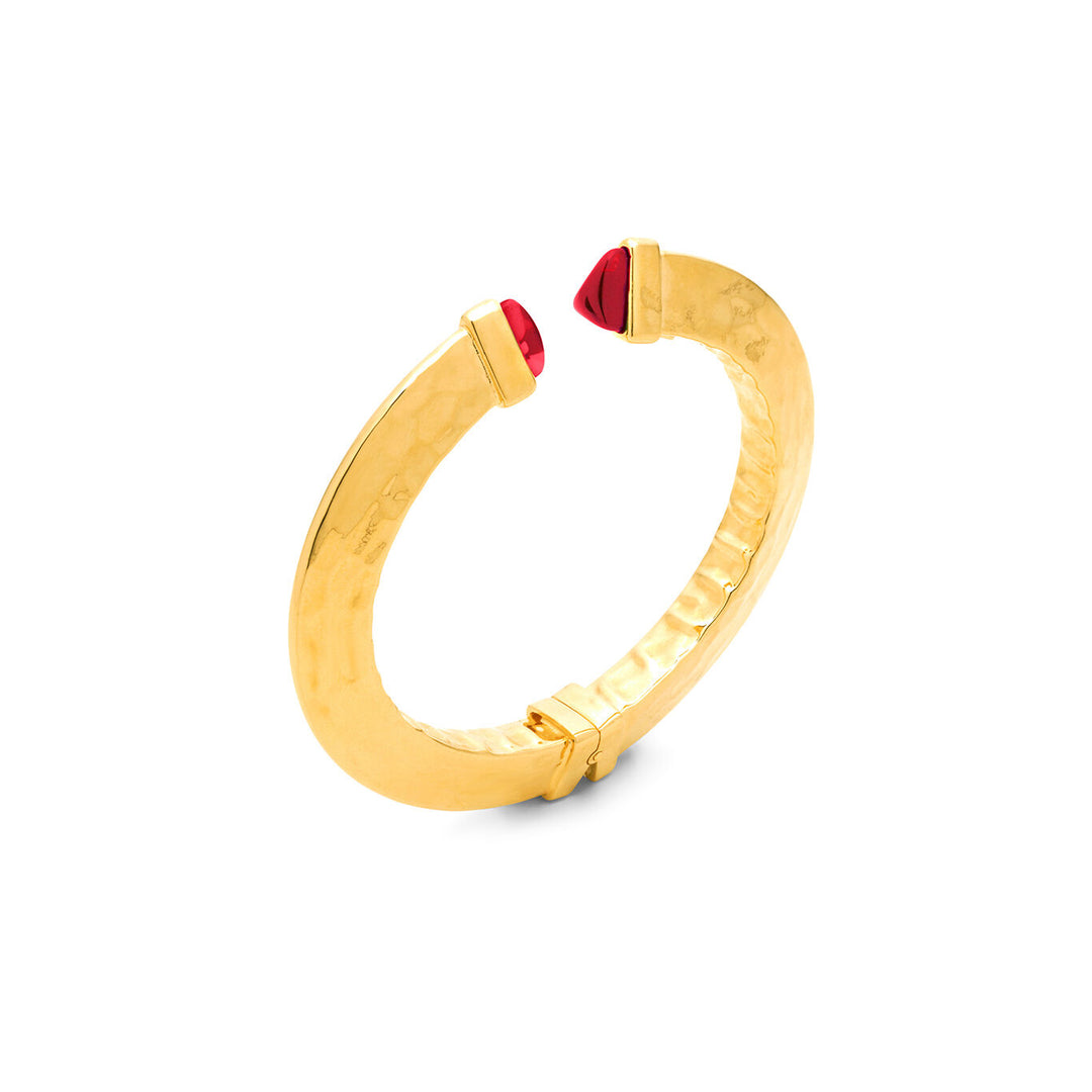 Giovanni Raspini armband rood blad 12296