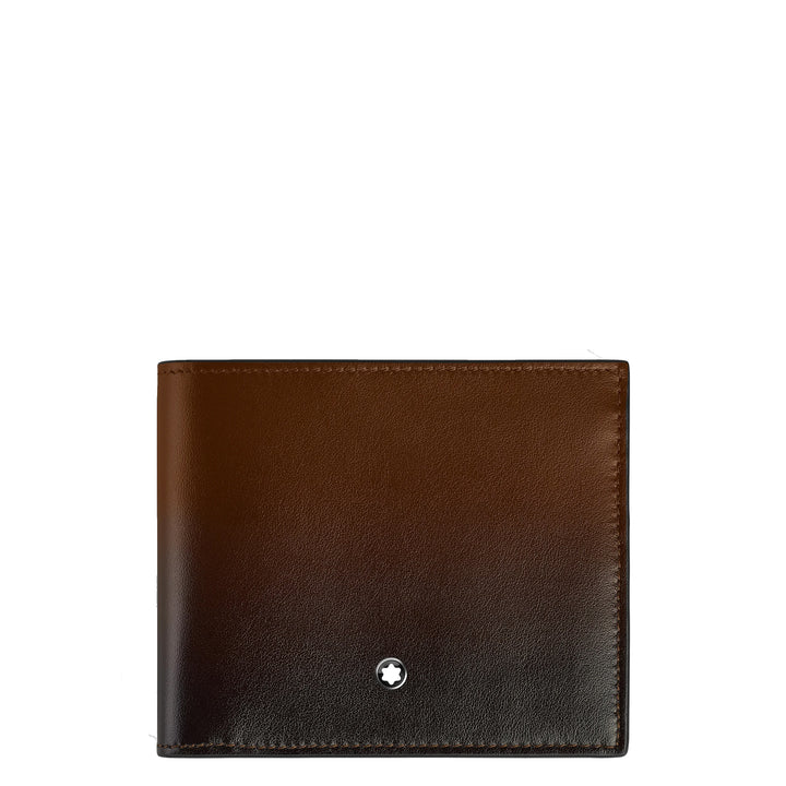 Montblanc wallet 8 compartments Meisterstück shaded brown 220317
