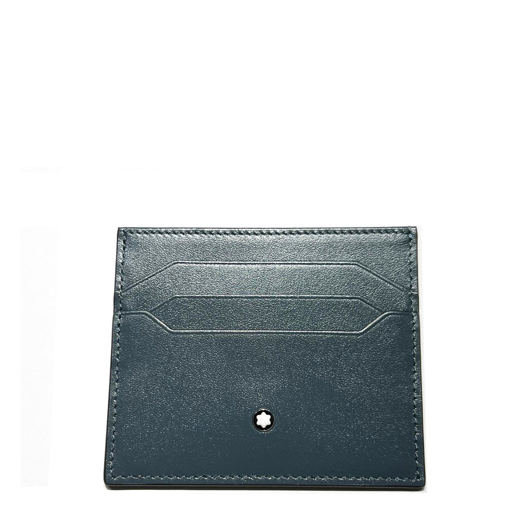 Montblanc 5cc Kreditkartenetui Meisterstück Samtblau 220448