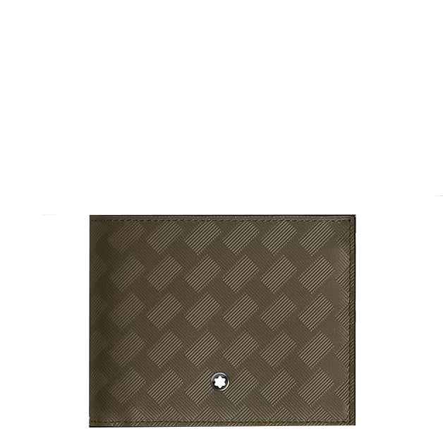 Montblanc 6-pocket wallet in Extreme leather khaki 221434