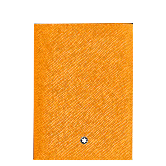 Montblanc Sartorial saffraan lederen paspoorthouder 221466