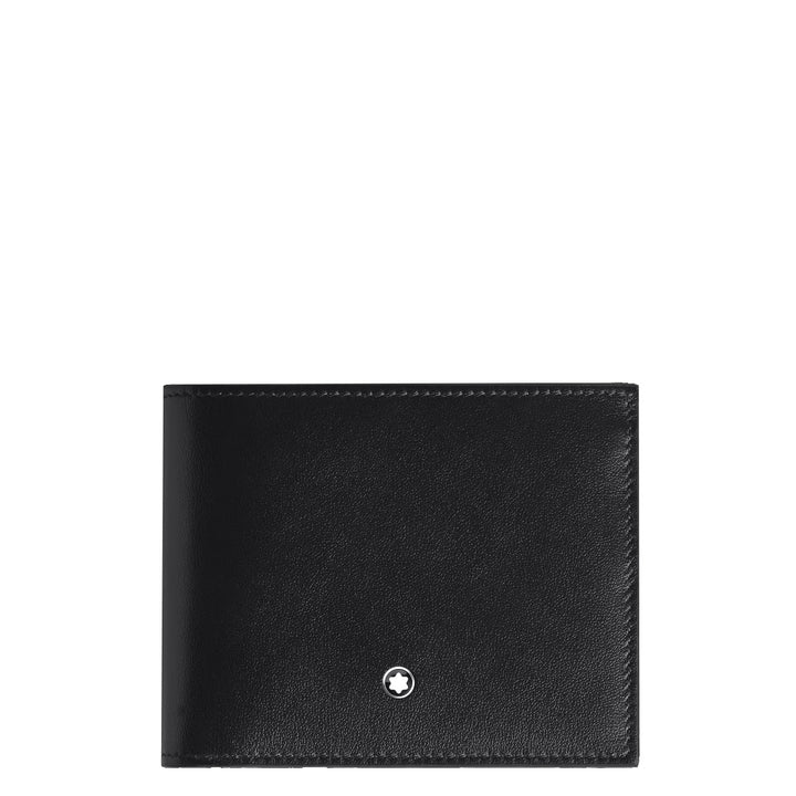 Montblanc portemonnee 6 vakken leer Meisterstück 223135