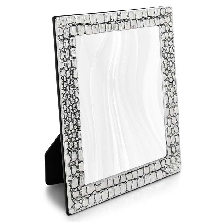 Giovanni Raspini Large Crocodile Frame - Silver Frame - 02399