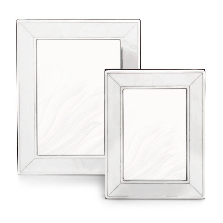 Giovanni Raspini Klein Parelmoer Frame - Zilver en parelmoer frame - 02405