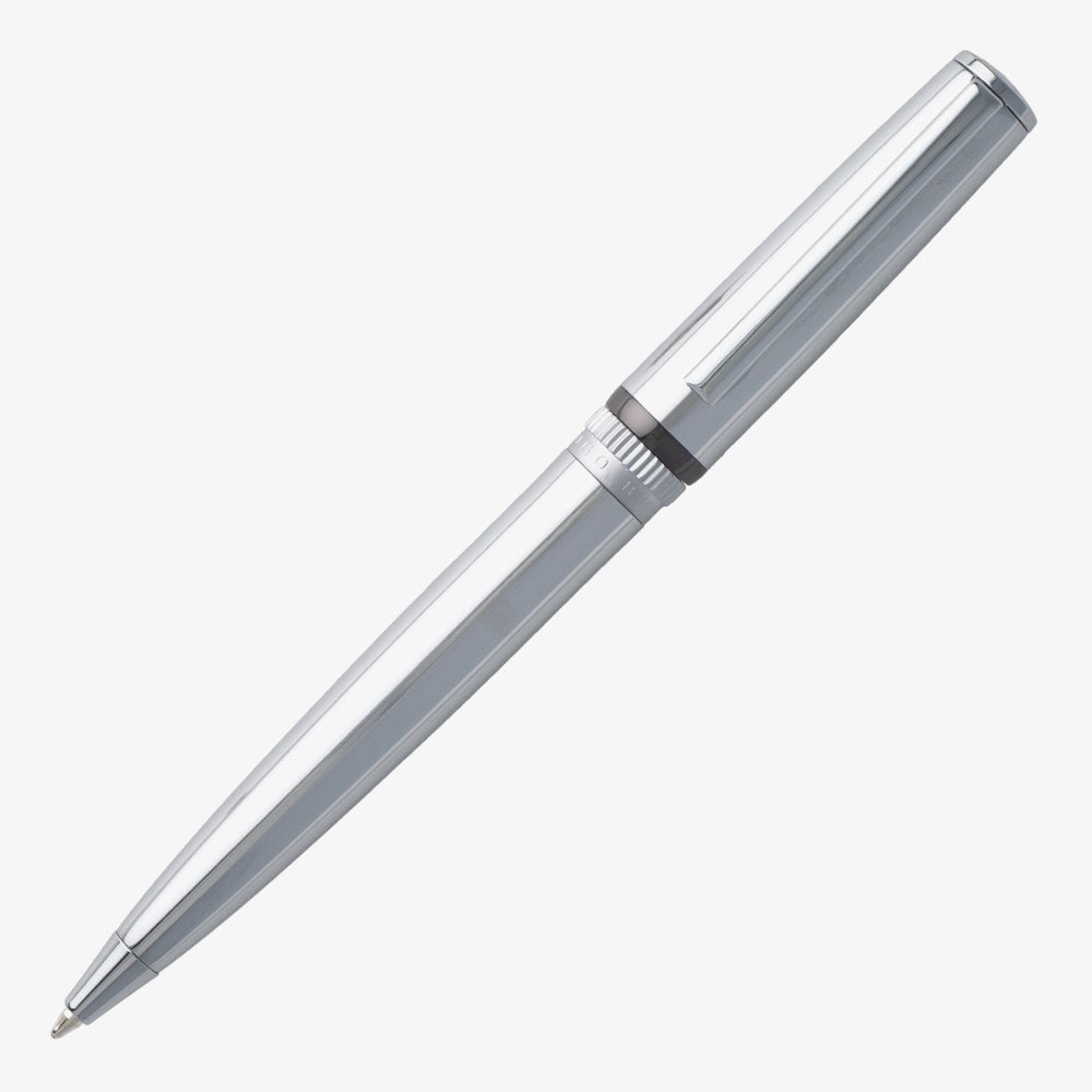 Hugo Boss Balpen Gear Metal Chroom HSN9674B