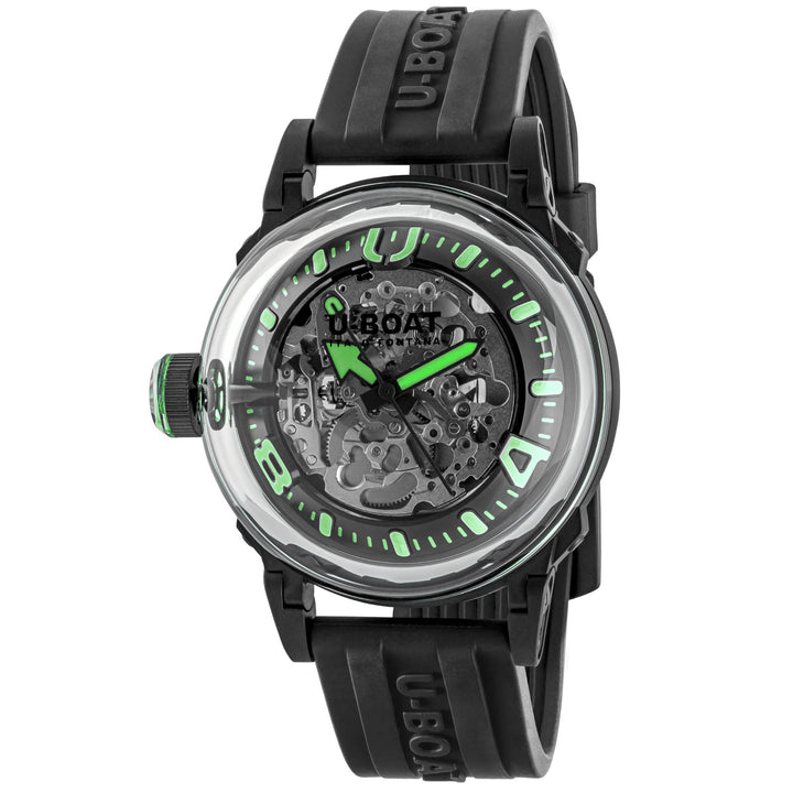 U-BOAT watch U-65 44mm green automatic steel black PVD finish 3347