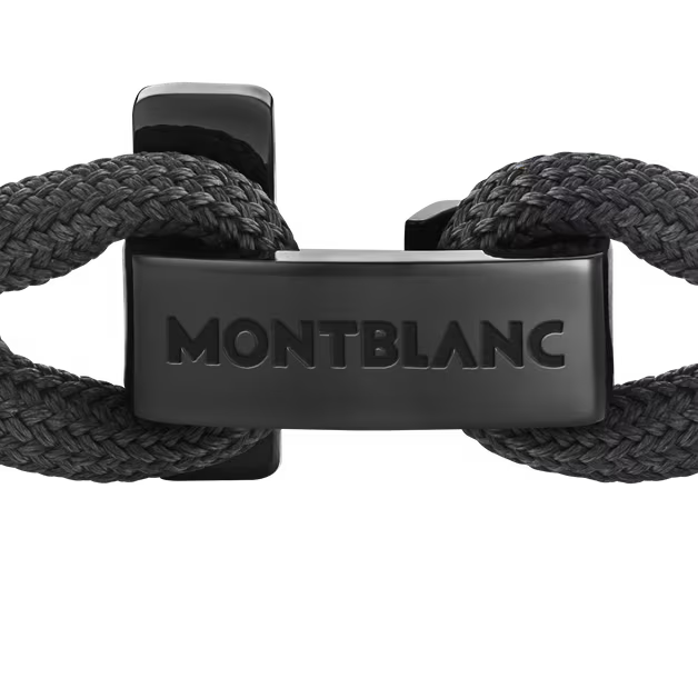 Montblanc Montblanc bracelet with T-clasp black size S 130860 60