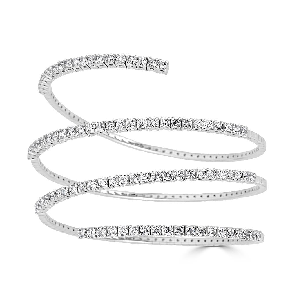 Zydo wikkelarmband met witgouden diamanten 55142