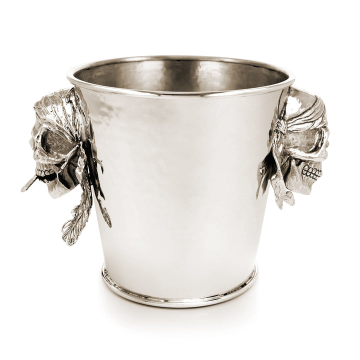 Giovanni Raspini Champagne Jack Bucket – Champagner-Eimer in Weißbronze – B0156