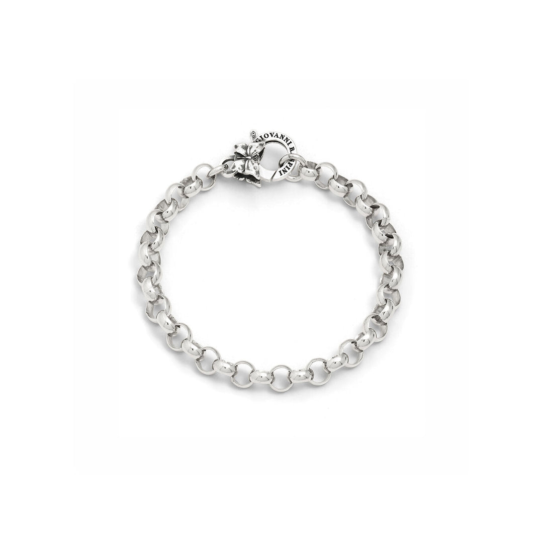 Giovanni Raspini Rolò armband met vlindersluiting 12449