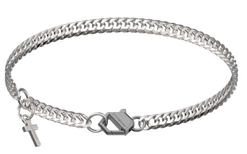 John Richmond Groumetta armband titanium diamanten Lab Grown JRRB13WB
