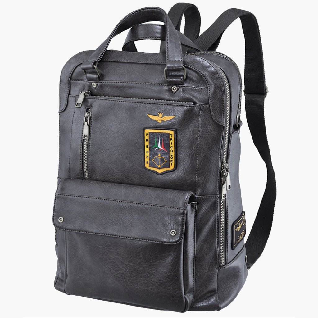 Aeronautica Militare Men's Backpack PC Door Line Pilot AM476-AN