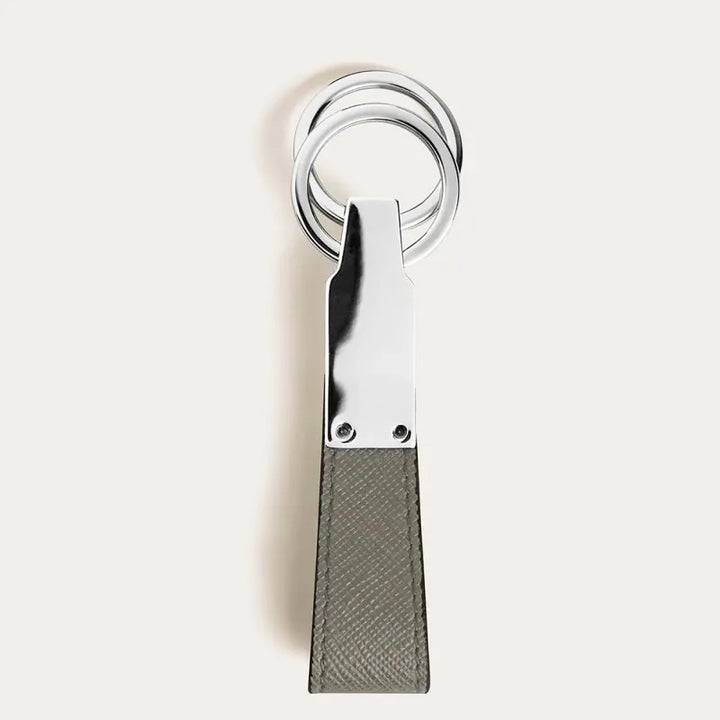 Montblanc Sartorial sleutelhanger met lus middengrijs 199387