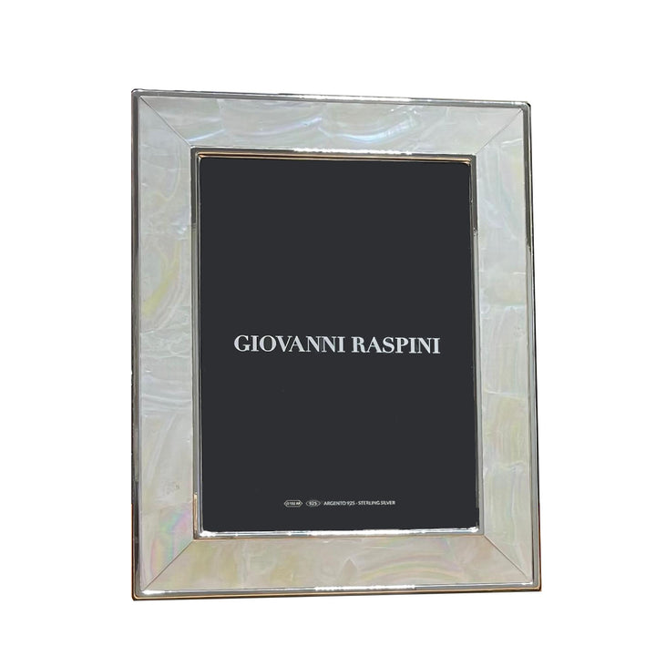 Giovanni Raspini medium Parelmoer frame 925 zilver 2404