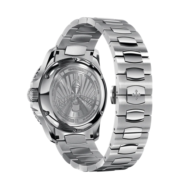 Venezianico Nereide 42mm green automatic steel watch 3321501C