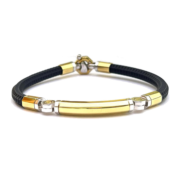 Barakà Gold Bracelet 18KT Caucciù Br21070