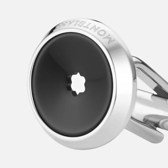 Montblanc Star steel cufflinks 118607