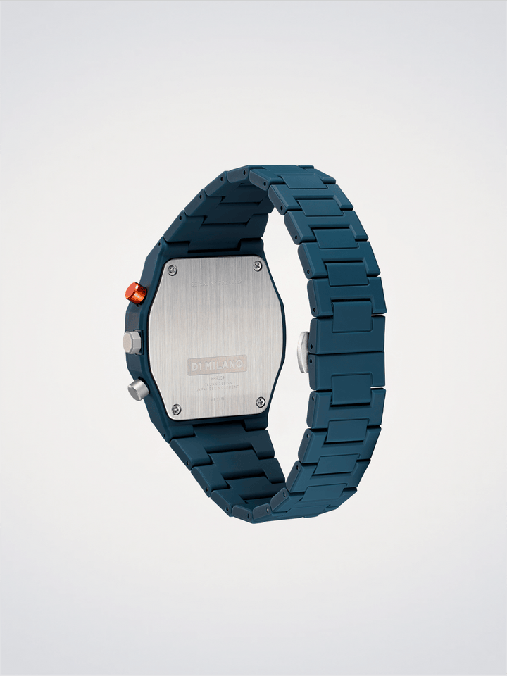 D1 Milano Neptune Blue Polychrono 40.5mm D1-PHBJ09