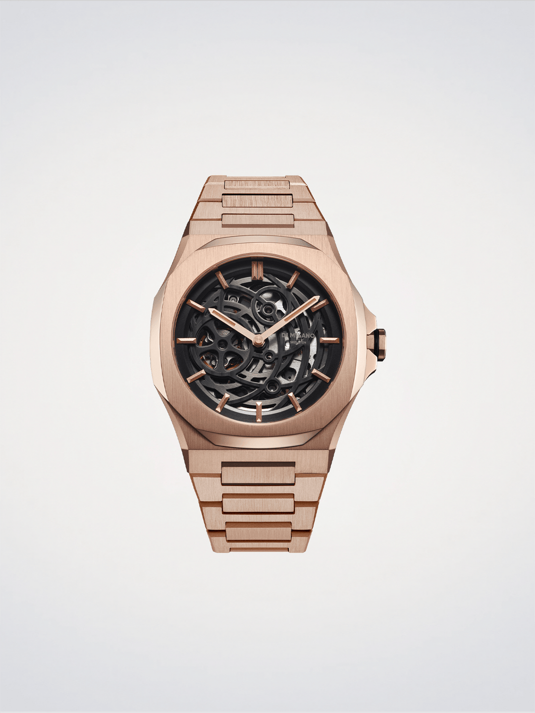 D1 Milano Rose Gold Skeleton 41.5mm D1-SKBJ12