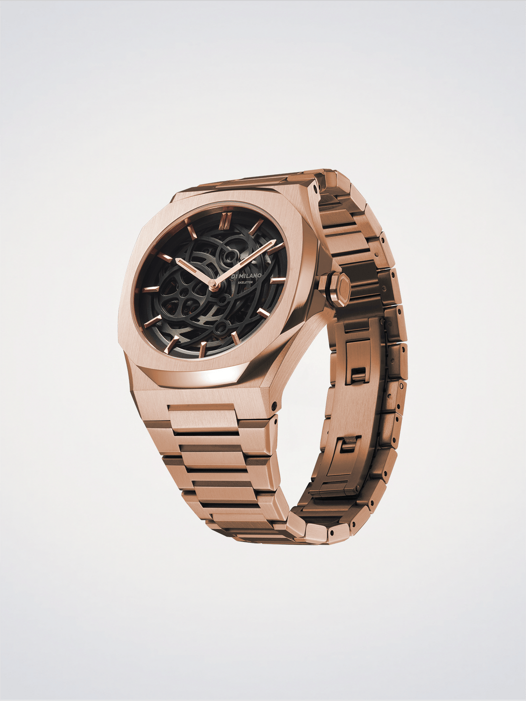 D1 Milano Rose Gold Skeleton 41.5mm D1-SKBJ12
