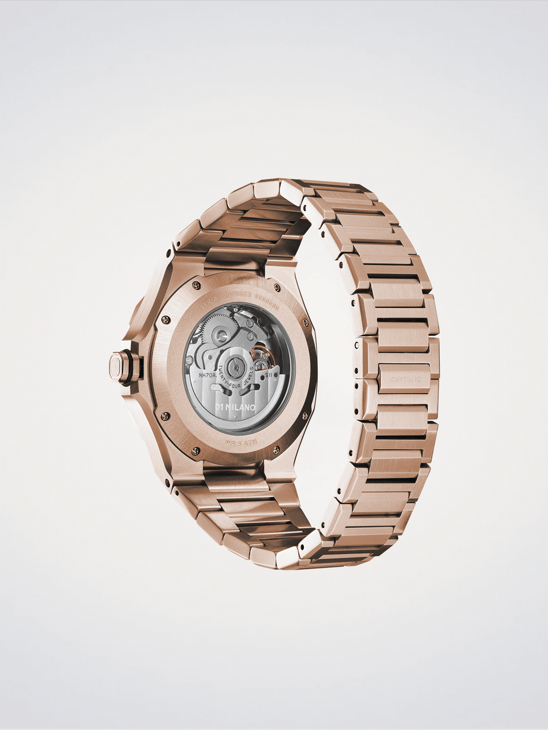 D1 Milano Rose Gold Skeleton 41.5mm D1-SKBJ12