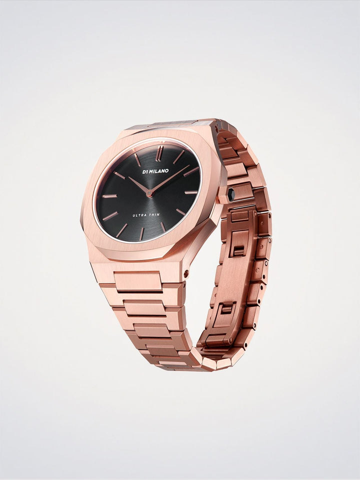 D1 Milano Rose Night Ultra Thin Watch 34mm D1-UTBL06