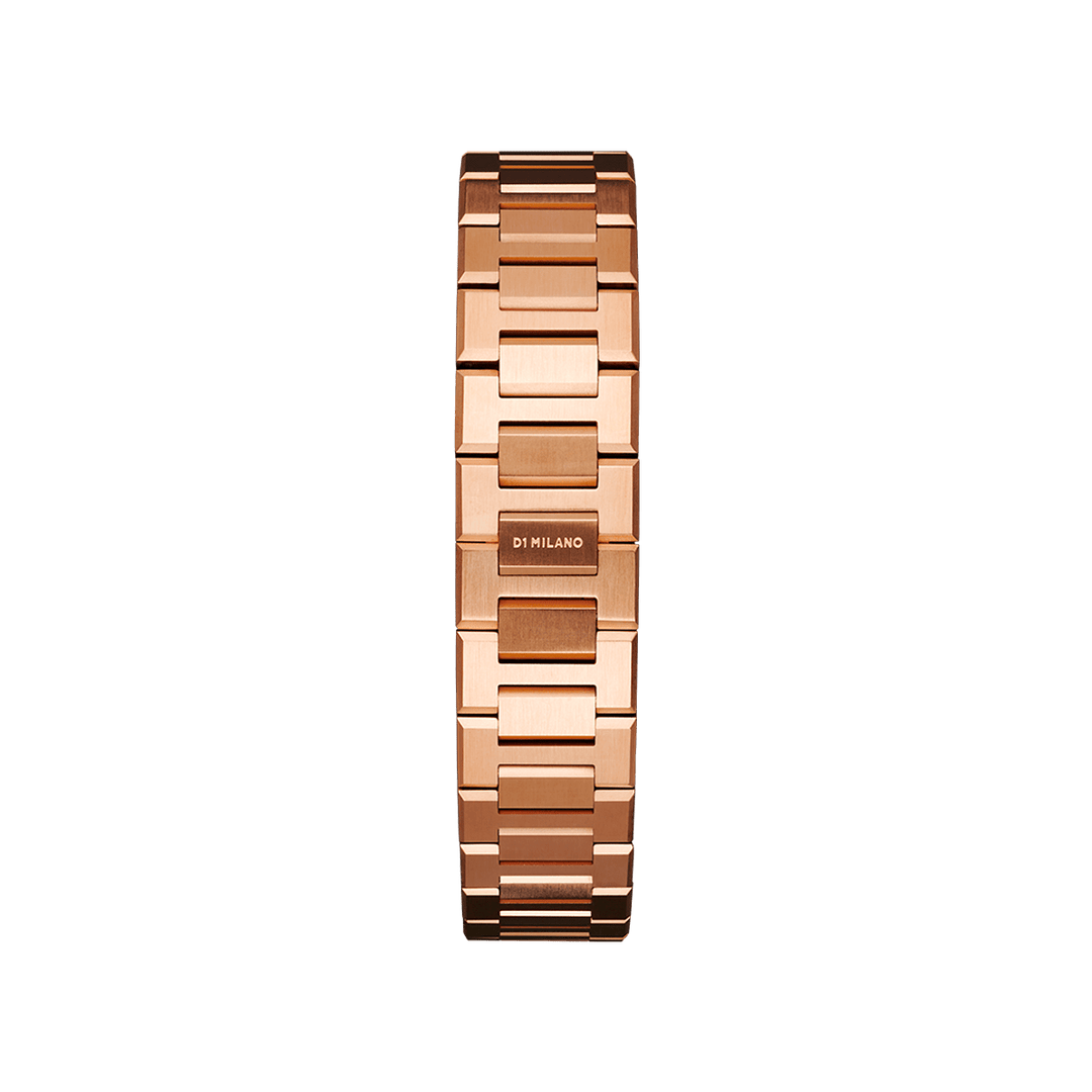D1 Milano Rose Gold Ultra Thin Watch 40mm D1-SP-UT40BR03