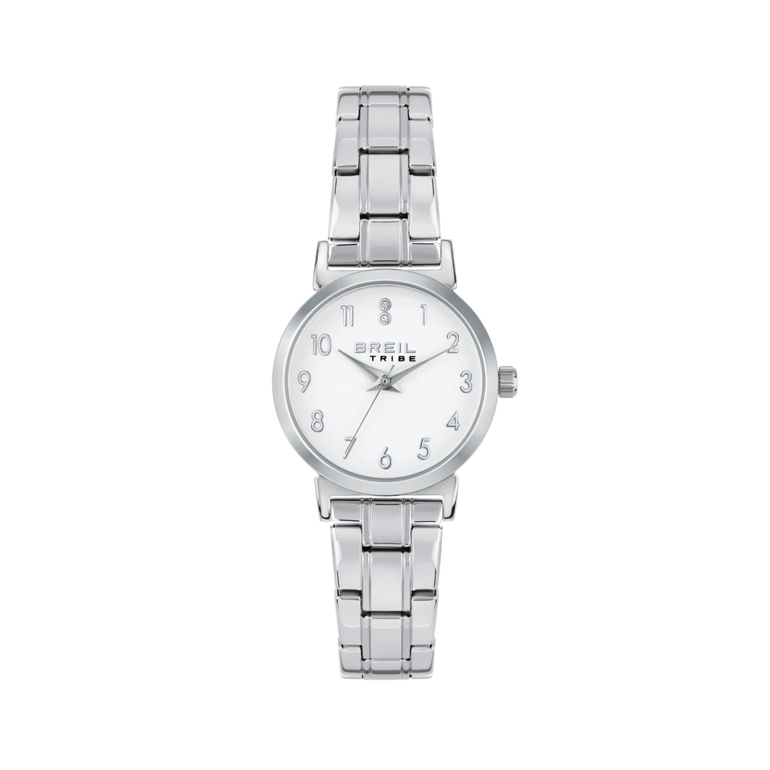 Breil horloge Bella 28mm wit quartz staal EW0688