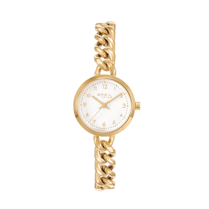 Breil Blanche horloge 28 mm wit quartz staal IP gouden afwerking ew0790