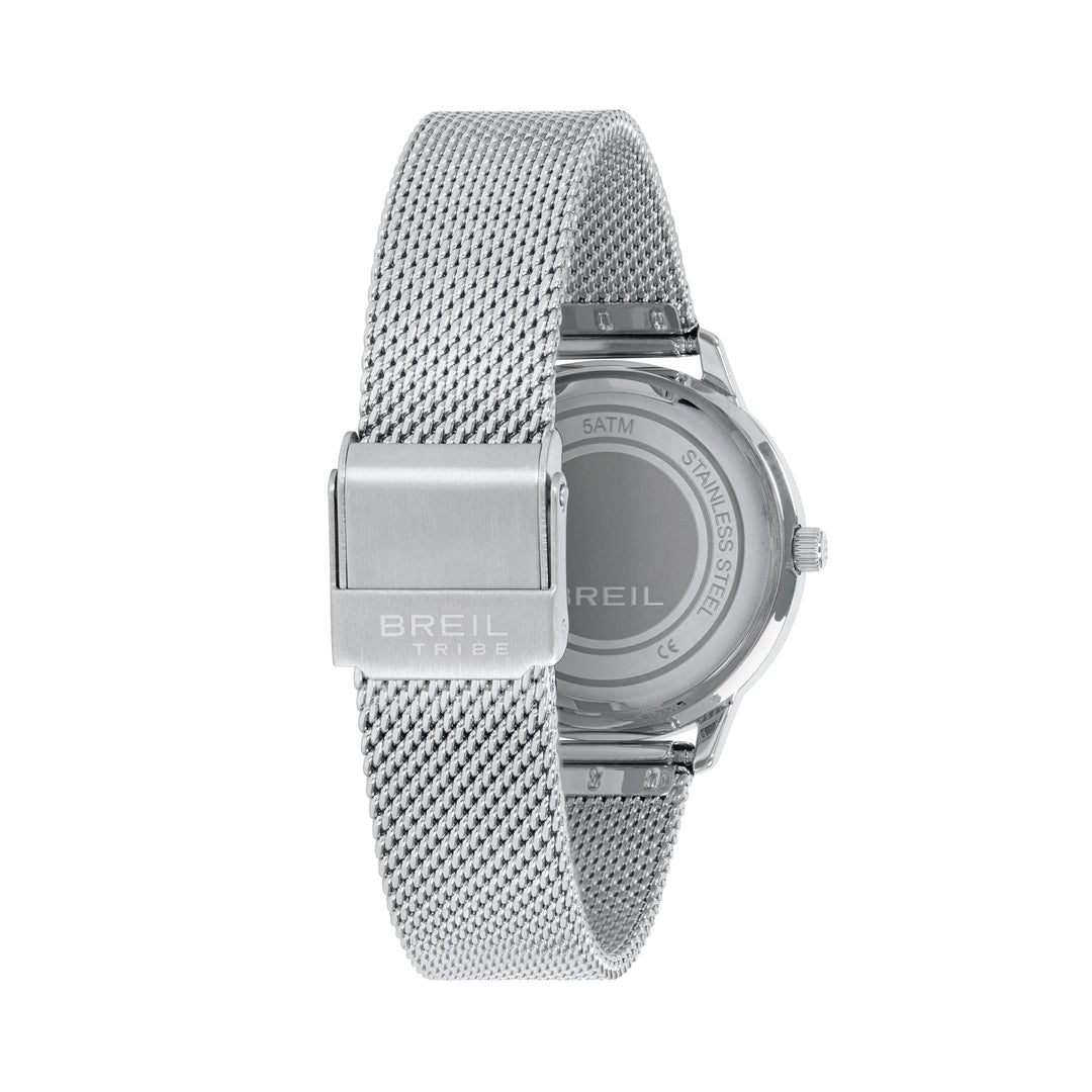 Breil Eye To Eye horloge 30mm bordeaux quartz staal EW0804