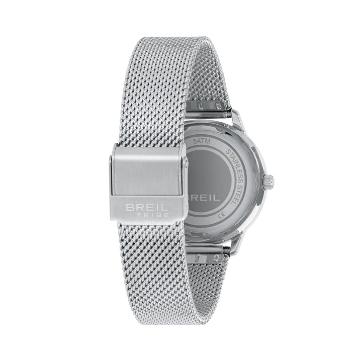 Breil Eye To Eye horloge 30mm bordeaux quartz staal EW0804