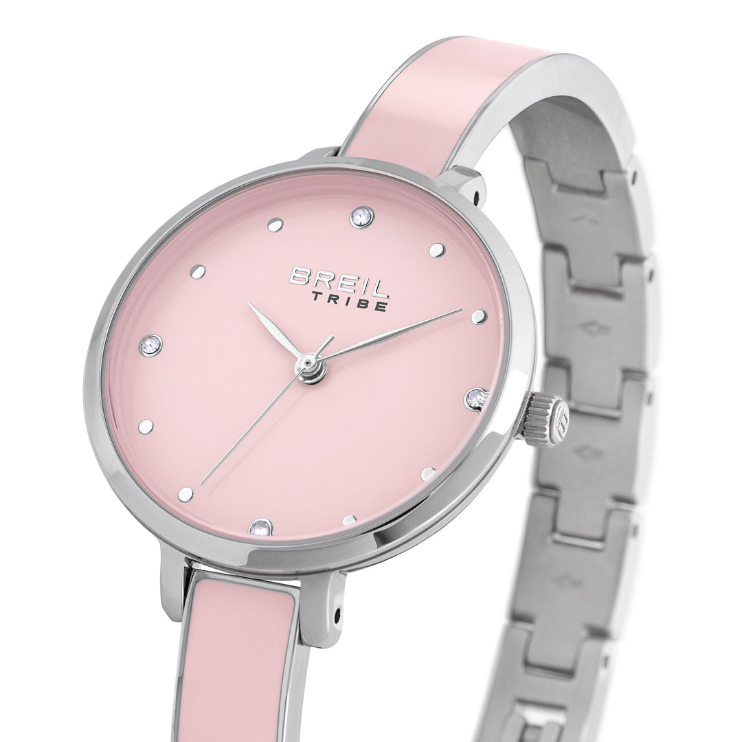 Breil Uhr Sorbet Time 30 mm rosa Quarzstahl EW0829