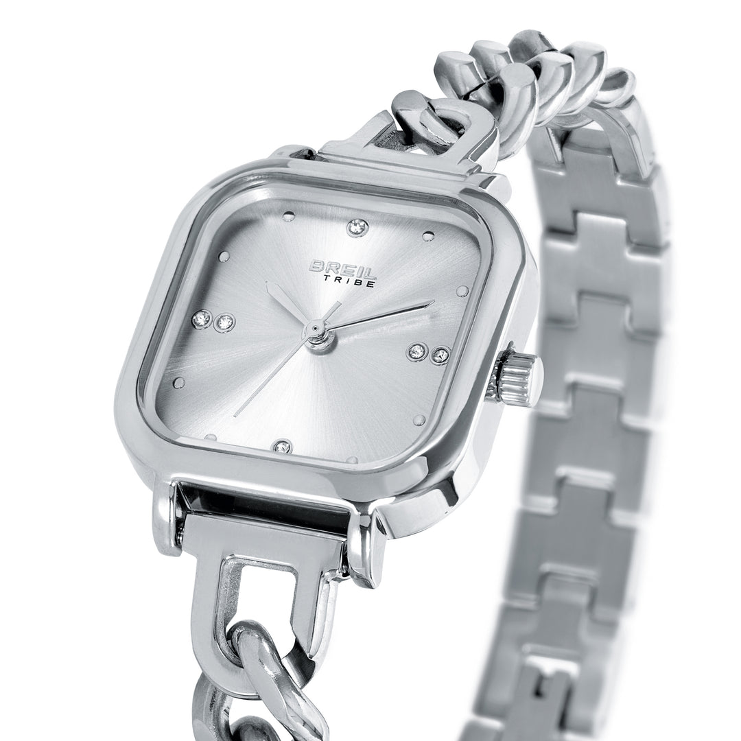 Breil Élise Uhr 25x32 mm Silber Quarzstahl EW0833