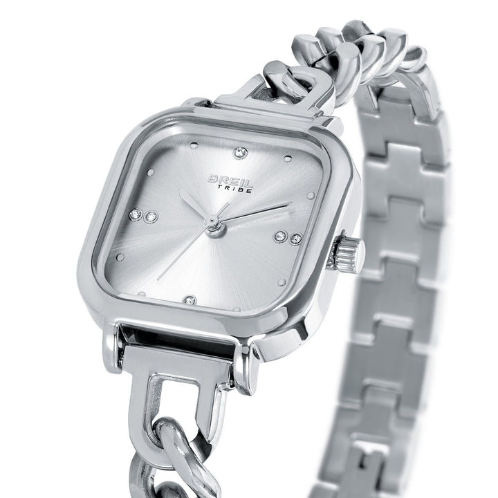 Breil Élise Uhr 25x32 mm Silber Quarzstahl EW0833