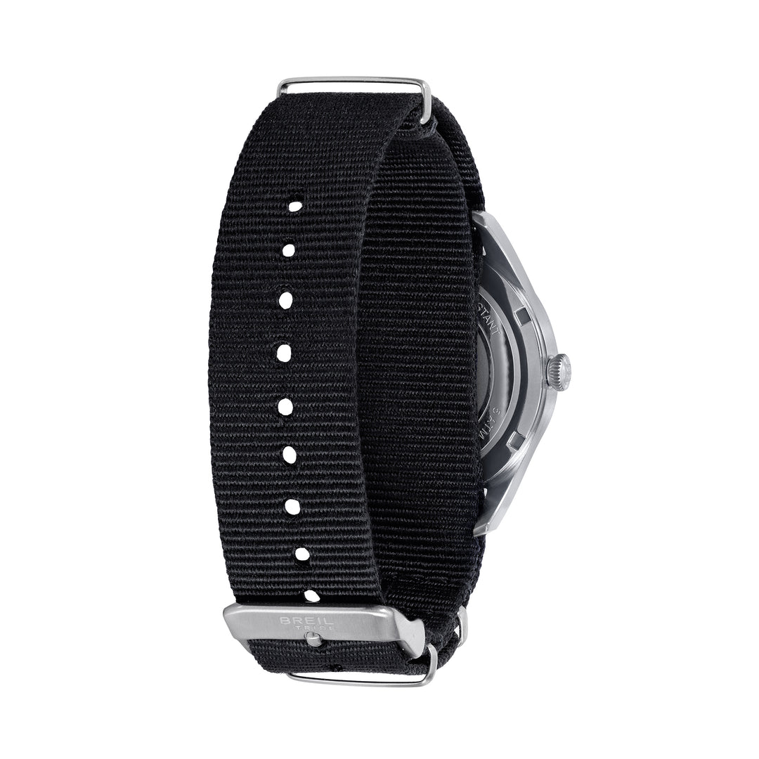 Breil Recon Uhr 39 mm schwarzer Quarzstahl EW0841