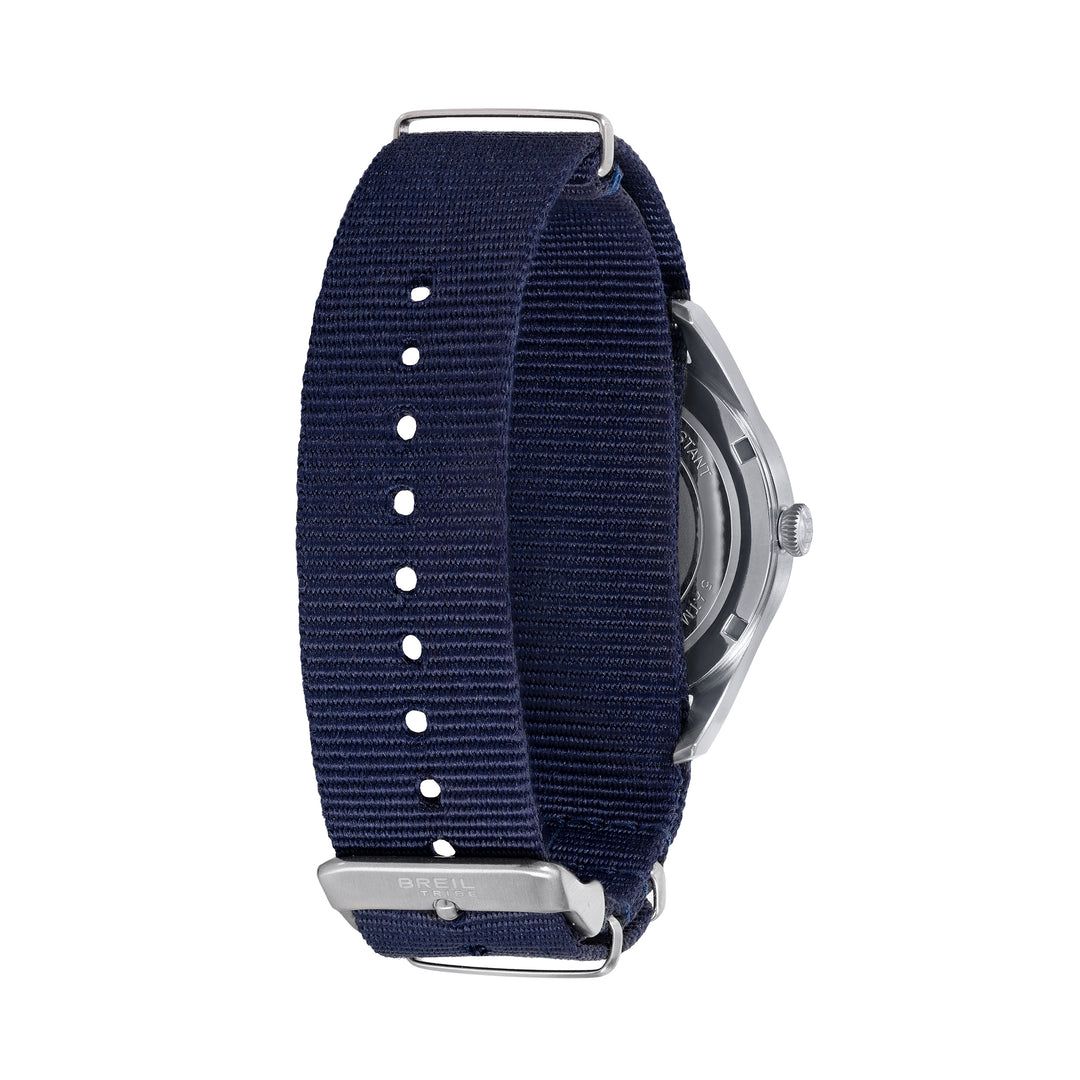 Breil Uhr Recon 39 mm blauer Quarzstahl EW0842