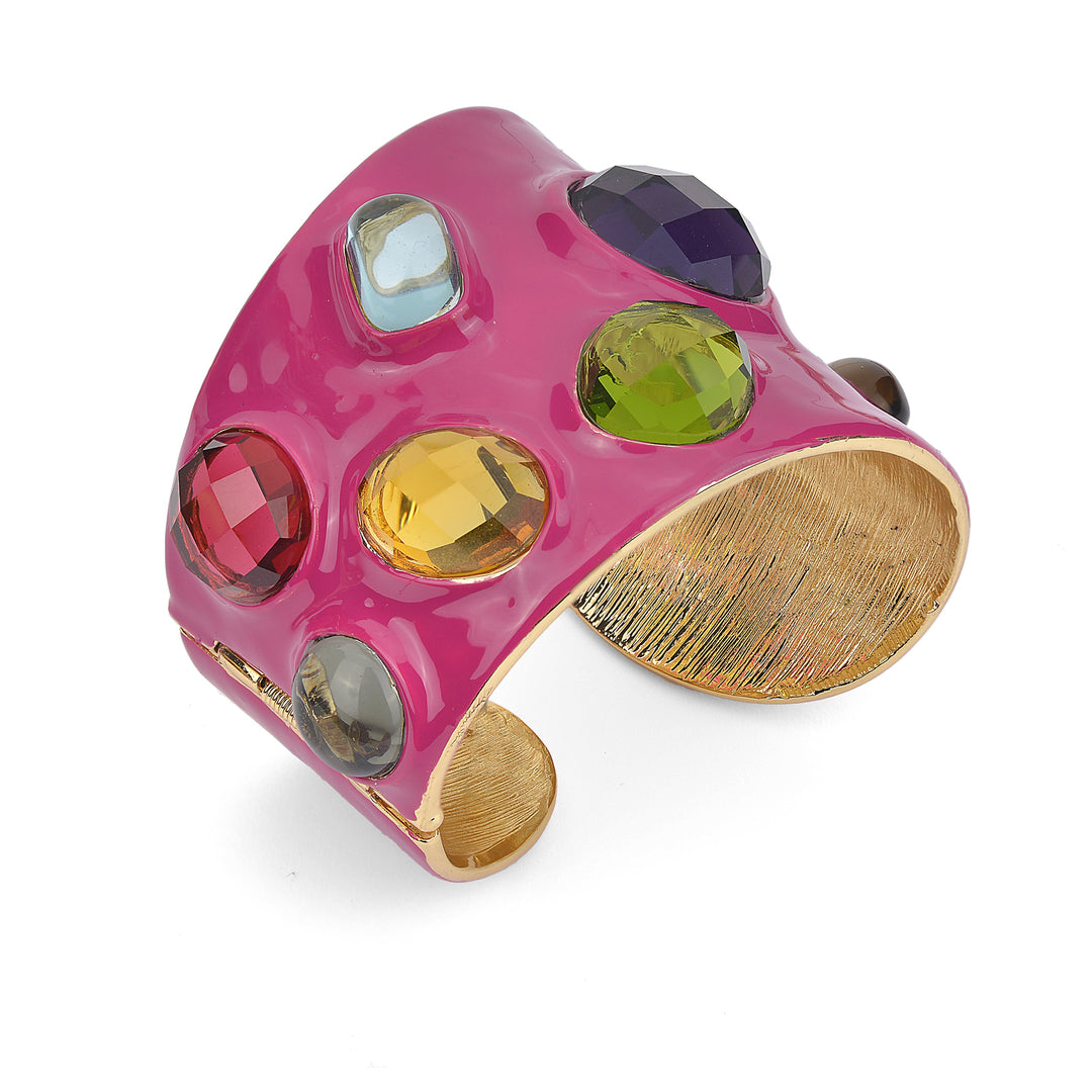 Federica Rossi Ibiza bordeauxrode handboeiarmband FR.BR.29