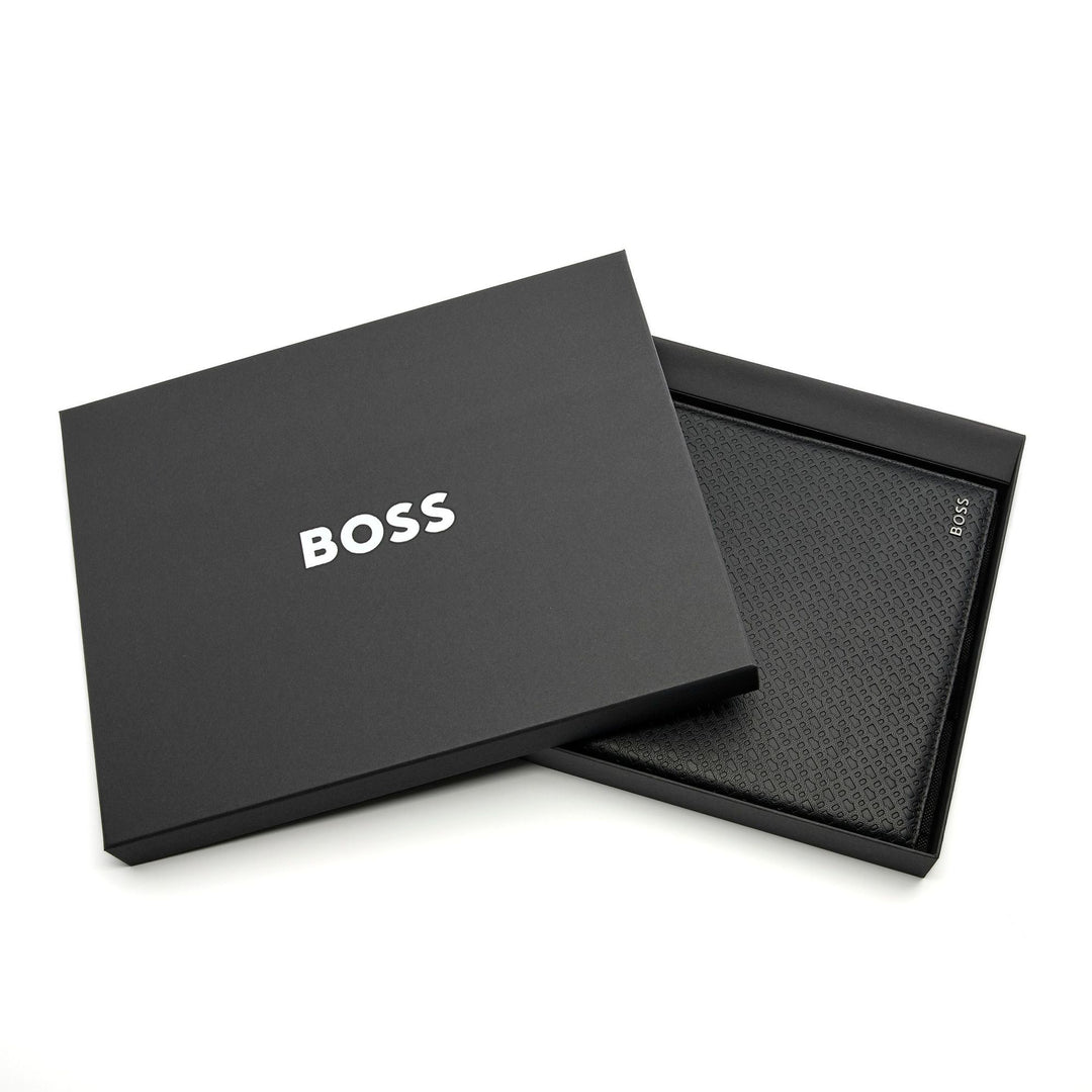Hugo Boss A4 Monogrammap Zwart HDF412A