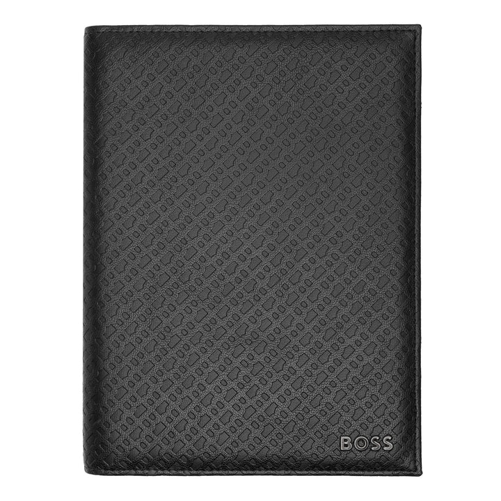 Hugo Boss A5 monogram zwarte map HDM412A