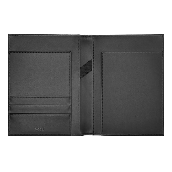 Hugo Boss A5 monogram zwarte map HDM412A