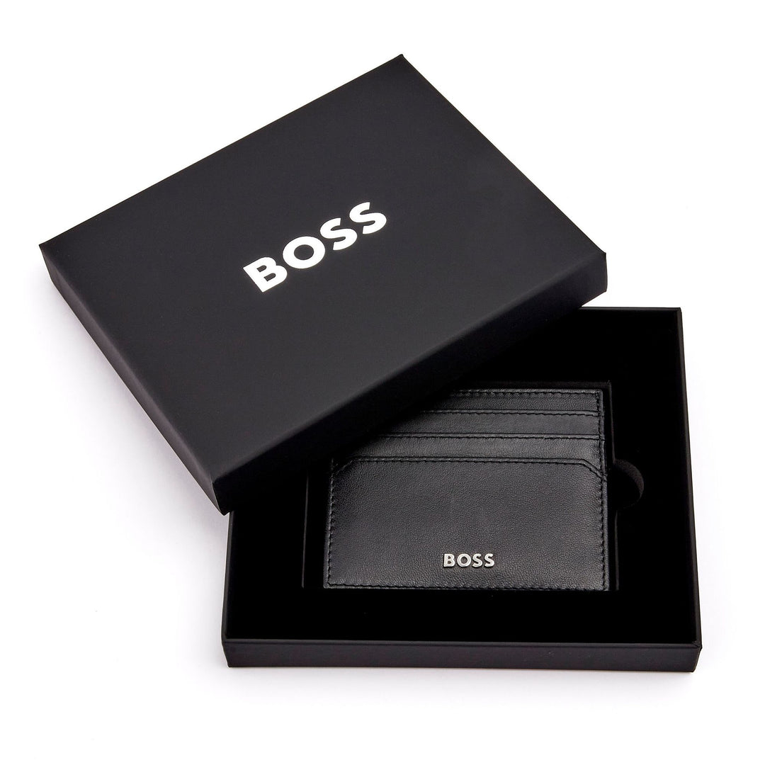 Hugo Boss Card Holder Classic Smooth Black HLC403A