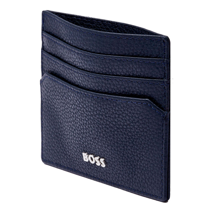 Hugo Boss Classic Grained Navy Card Holder HLC416N