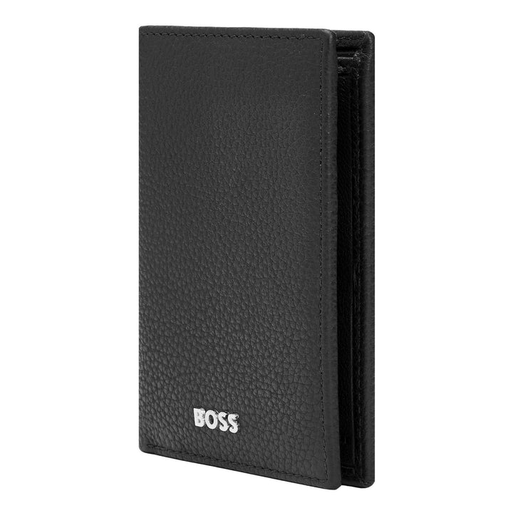 Hugo Boss Classic Grained Folding Card Holder Black HLE416A