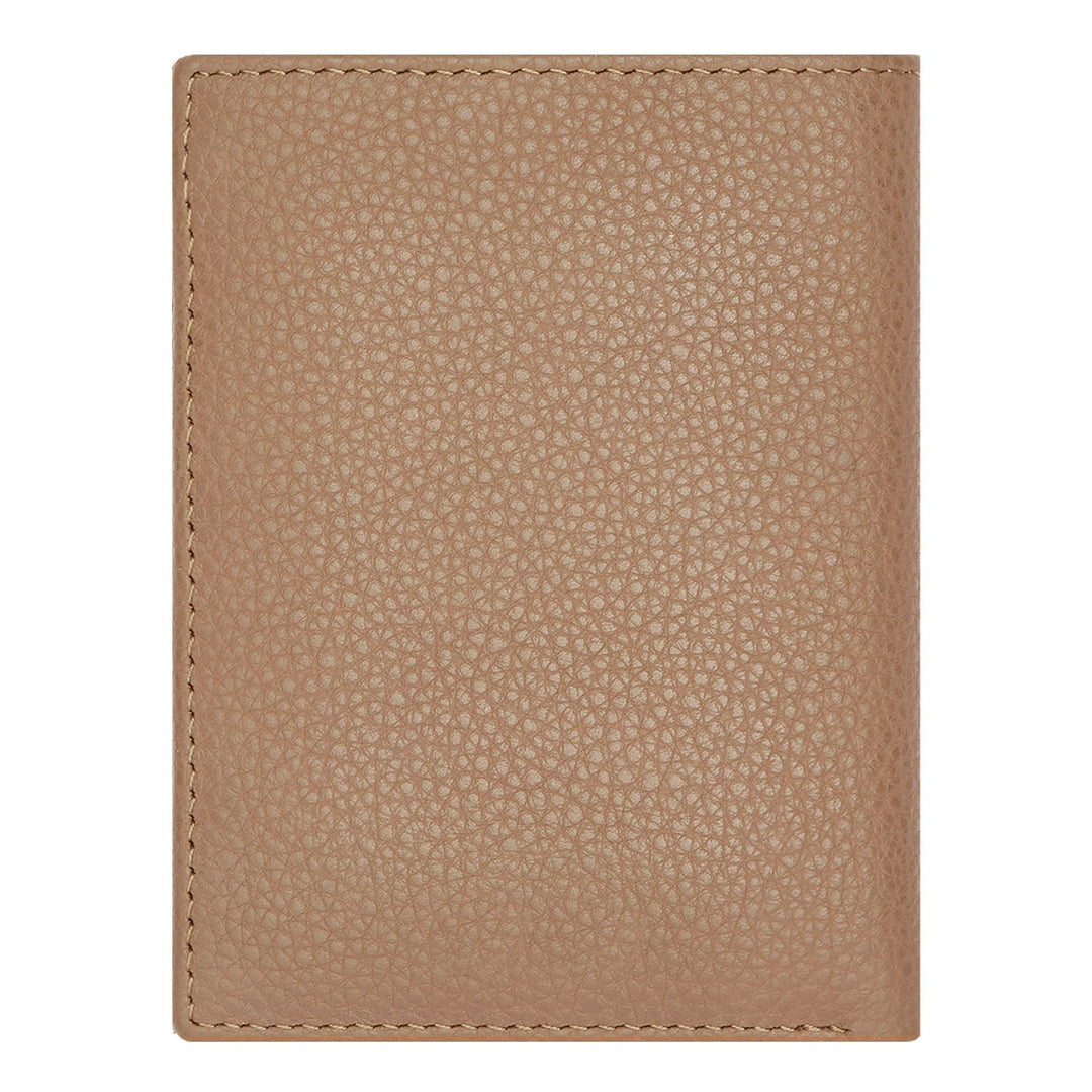Hugo Boss Classic Grained Camel Folding Card Holder HLE416X