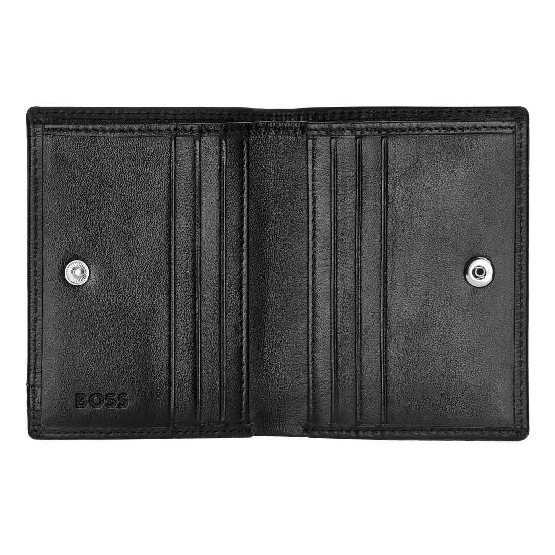 Hugo Boss Folding Card Holder Iconic Black HLE421A