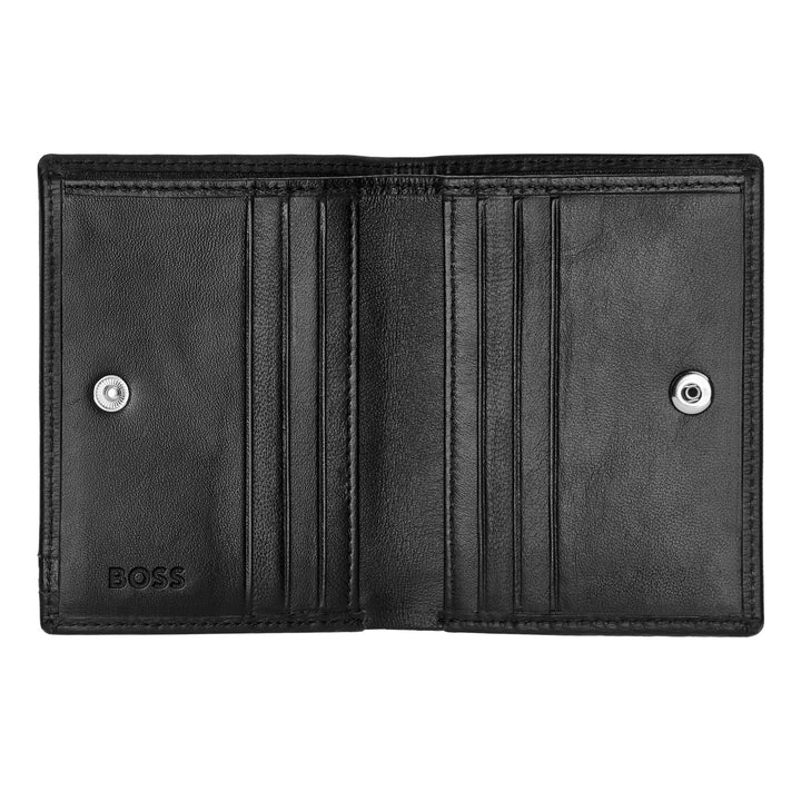 Hugo Boss Folding Card Holder Iconic Black HLE421A