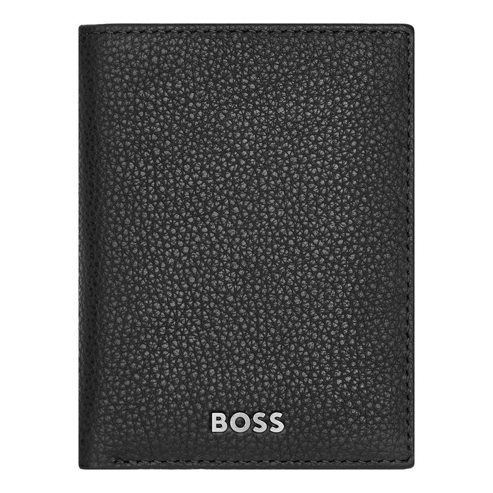 Hugo Boss Trifold Kartenhalter Classic Granulated Black HLF416A