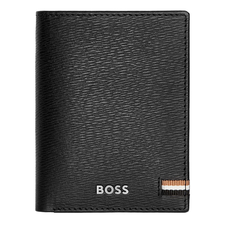 Hugo Boss Iconic Trifold Card Holder Black HLF421A