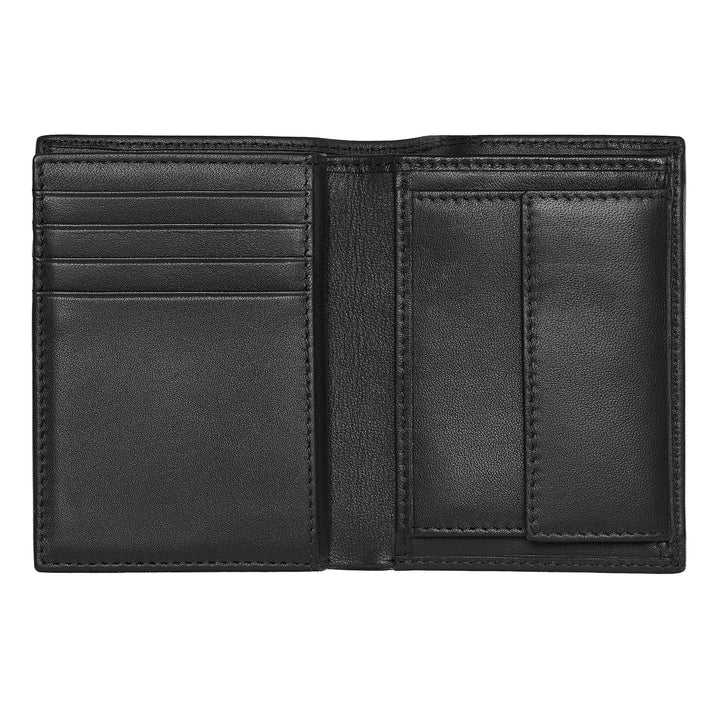 Hugo Boss Kartenhalter mit Klappe und Geldfach Classic Smooth Black HLG403A